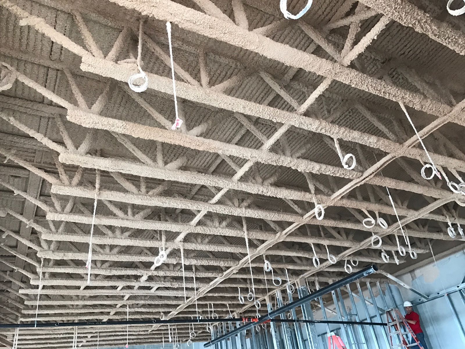 Fire proofing application — Thermaseal commercial project