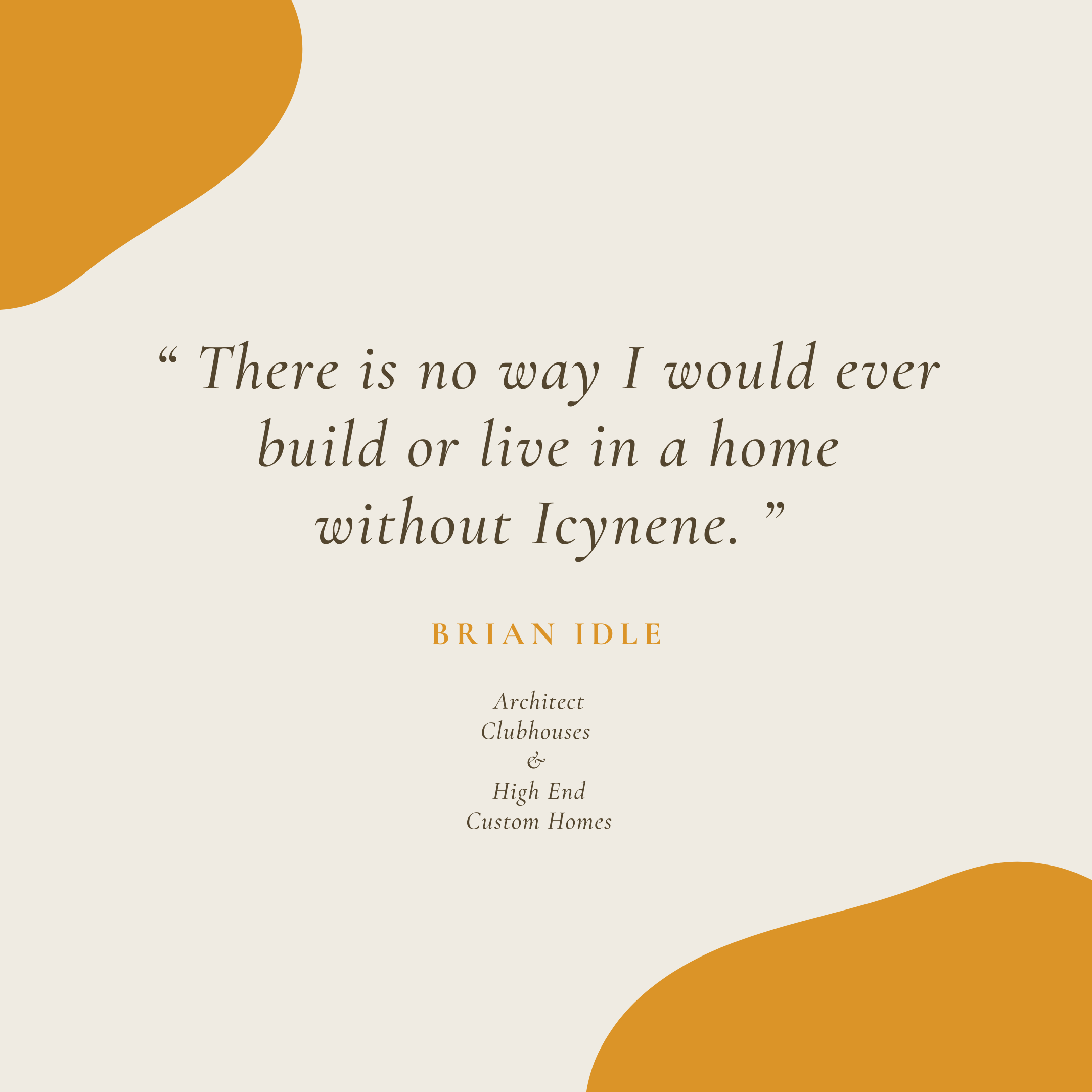 Customer testimonial portrait — Brian Idle