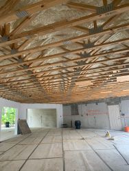 Spray foam insulation install — Thermaseal
