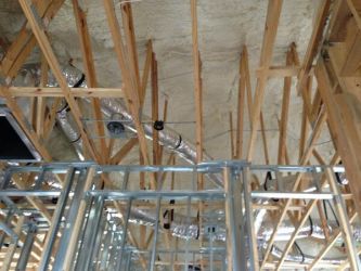 Custom home insulated with Icynene Classic Max