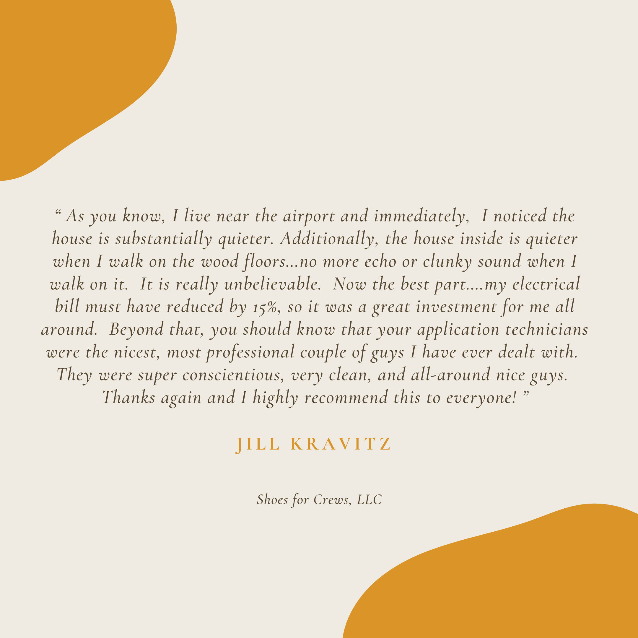 Customer testimonial portrait — Jill Kravitz
