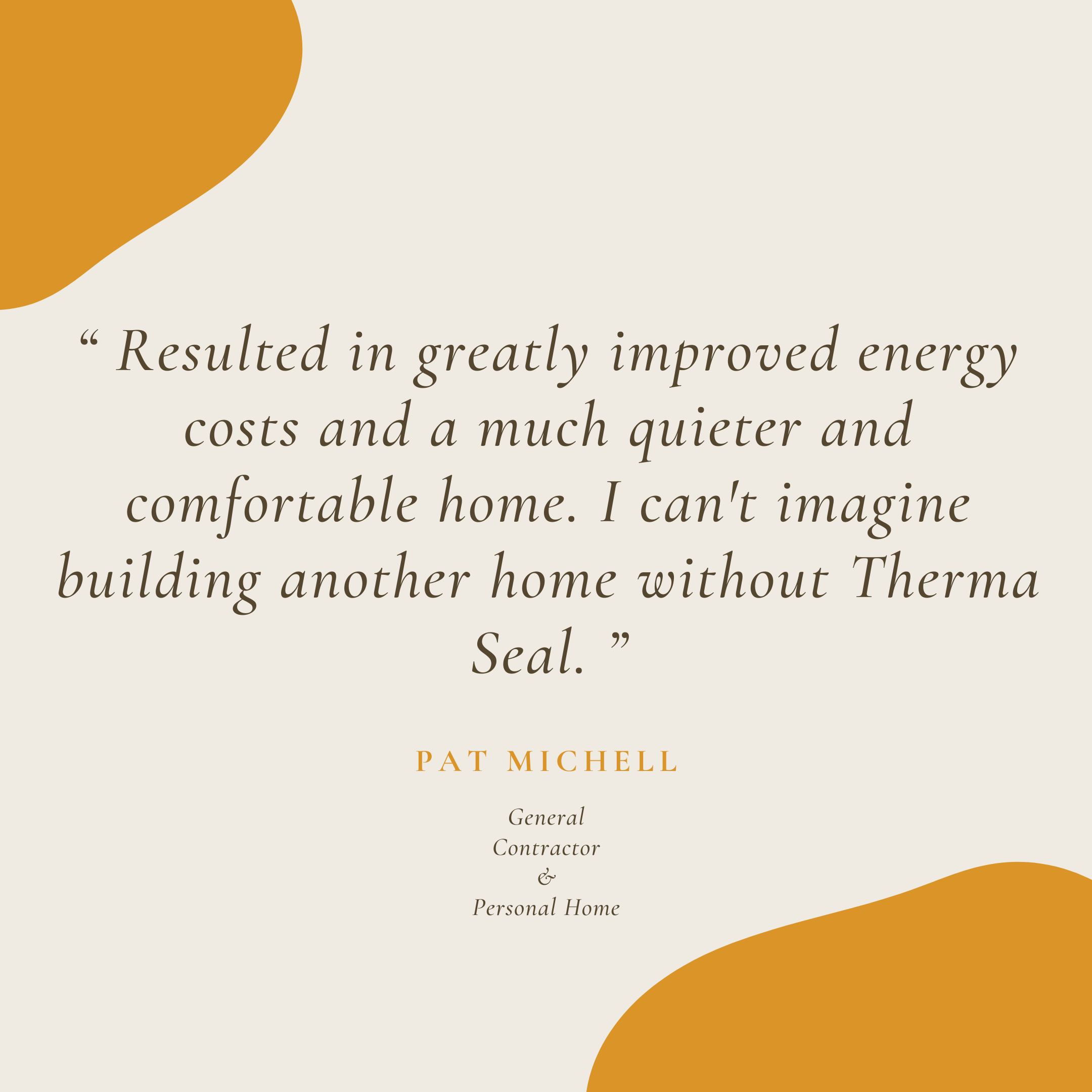 Customer testimonial portrait — Pat Mitchell
